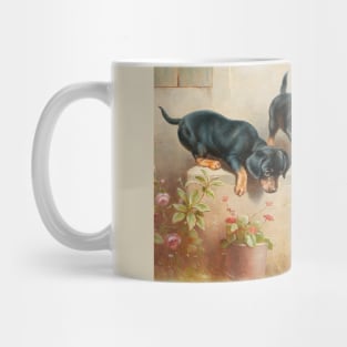 Dachshund Puppies Mug